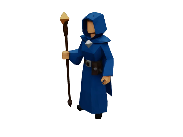 Blue Wizard — Fantasy