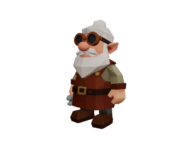 Gnome With Goggles — Fantasy