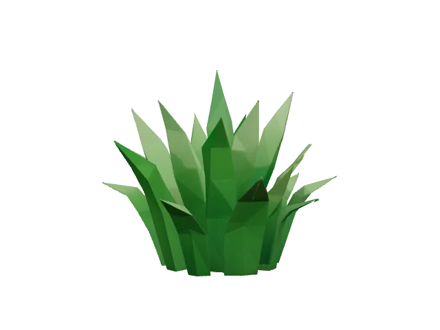 Green Grass Bush