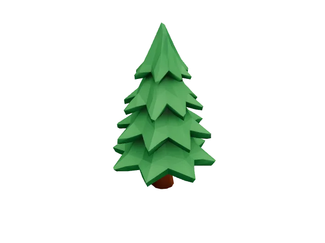 Green Pine Tree