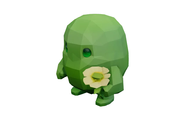 Green Rock Creature — Monsters