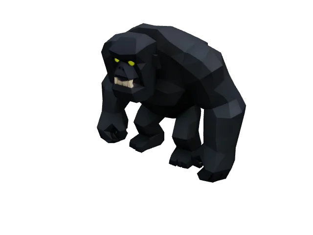 Grey Ape Monster