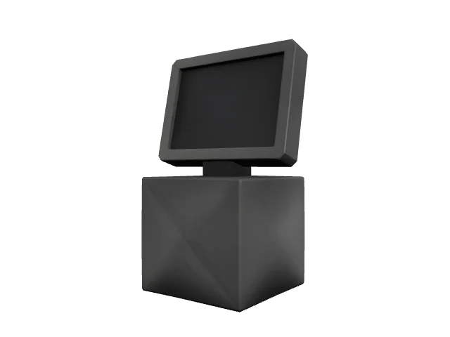 Grey Computer Terminal