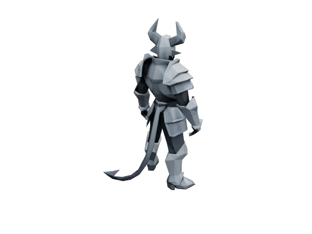 Grey Demon Warrior