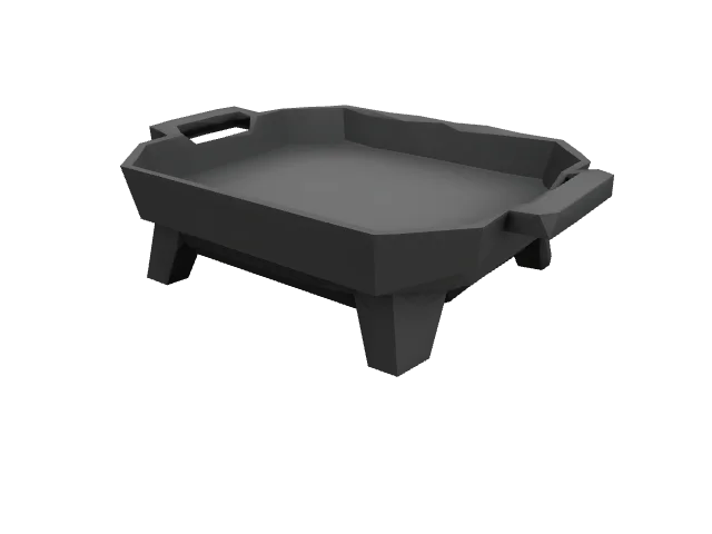 Grey Serving Tray