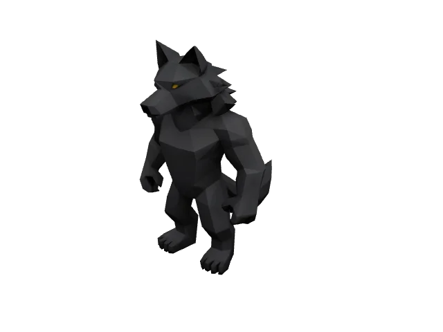 Grey Wolf Creature — Monsters
