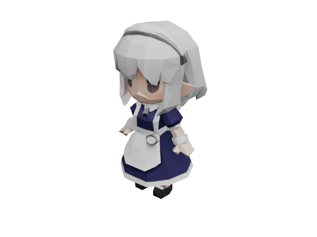 Maid Elf Character — Fantasy