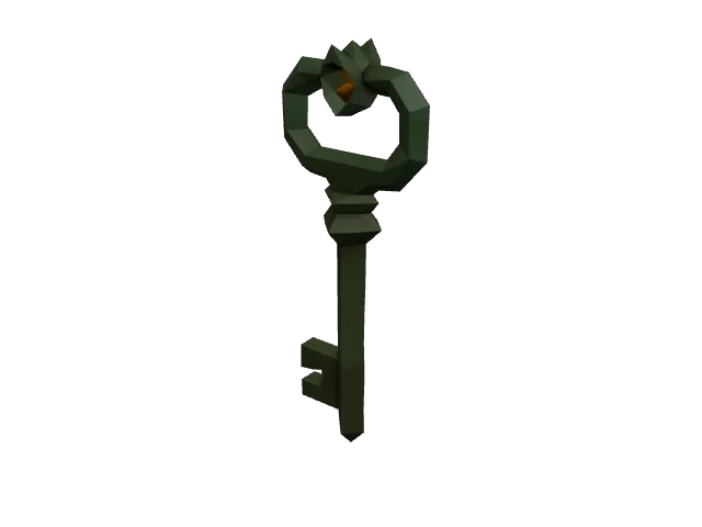 Ornate Skeleton Key — Props