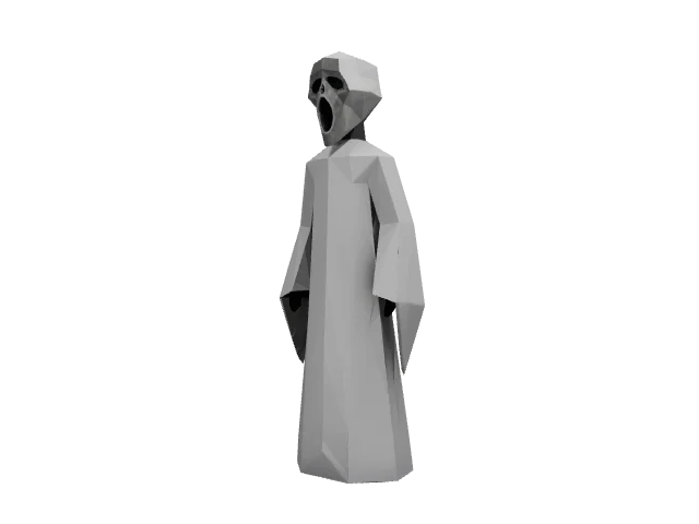 Pale Ghost Figure