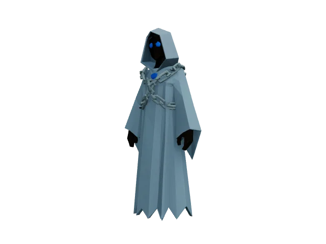 Pale Ghost Figure