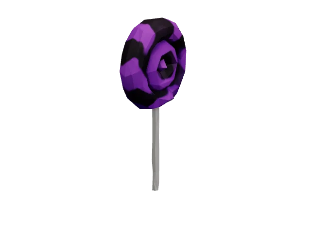 Purple Swirl Lollipop