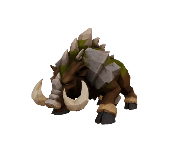 Stone Boar Creature