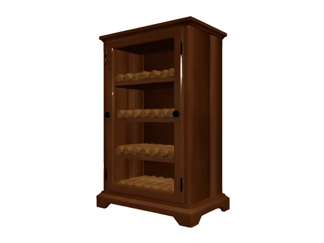 Wooden Display Cabinet