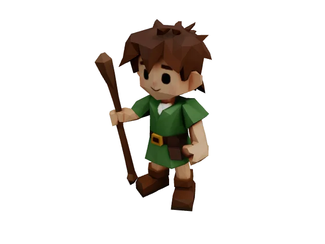 Young Boy Adventurer — Fantasy